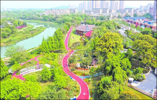 “绿色生态”提升城市颜值!这个区为公园城市建设打样 “绿色生态”提升城市颜值!这个区为公园城市建设打样
